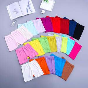 Shorts de sécurité pour filles en gros, shorts anti-transparence couleur bonbon pour enfants, pantalons de protection pour filles, caleçons boxers pour bébés - Product Image 2