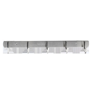 Stainless Steel Bathroom Hooks 5 Hooks <b>Wall</b> Mounted Anti Corrosion Minimalist Design For Towel Robe Hook - Product Image 1