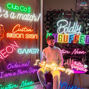 Letrero LED de Neón Acrílico de Alta Calidad de 12V con Logotipo de <span class=keywords><strong>IPARTNER</strong></span> Ghost Business, Decoraciones Románticas Personalizables, Entrega Rápida, 2 Años de Garantía - Product Image 6