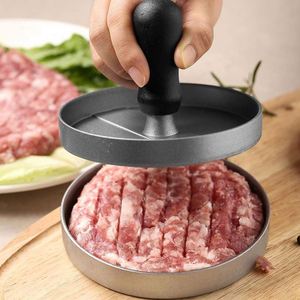 Utensilios para Barbacoa, Prensa para Hamburguesas Antiadherente de Forma Redonda, Molde para Hacer Hamburguesas, Prensa para Carne, Prensa para Filetes de Res, Prensa para Hamburguesas - Product Image 3