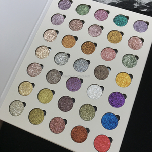 Hot bán siêu luminique lấp lánh ép long lanh sắc tố 36 màu sắc kim loại Eyeshadow kim cương Eyeshadow - Product Image 1