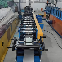 Machine d'encadrement de goujon en métal quille en acier léger à grande vitesse mur sec goujon et rouleau de voie en U formant la machine