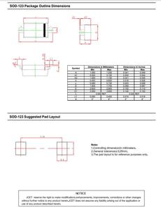Bzt52b5v1 bzt52b2v4/2v7/3V3/3v6/3v9/4v3/4v7/5v6/6v2/6v8/7v5/8v2/9V1/10/11/12/13/15/16/18/20/22/24/27/30/33/36/39/43 Diode zenzer - Product Image 6