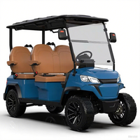 Voiturette de golf électrique au lithium 72V Buggy Sport Direction Suspension indépendante Freinage régénératif Performance