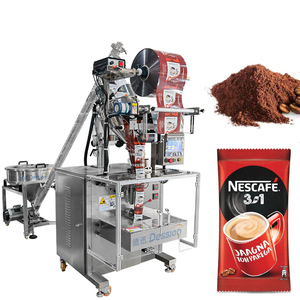 Machine d'emballages automatique 3 en 1 pour poudre de café, appareil d'emballage en sachet instantané, pour bâtons de café en sachet - Product Image 1