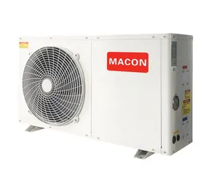 Small Pool Heater Macon Metal Casing 17000BTU Air To Water Pool Water Heating Heat Pump Inverter Mini Pool Heater