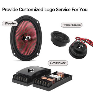 Speaker Mobil Stereo Komponen 2 Jalur 6X9, Sistem Kelistrikan Otomatis, Klakson Profesional 12V, Pengiriman Pabrik - Product Image 2