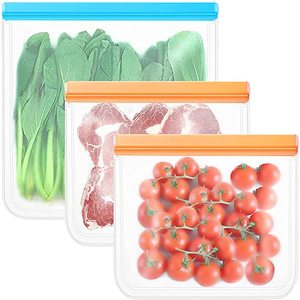 Storage Food Grade Thick Reusable Freezer Ziplock Peva Plastic Snack Ziplock Storage Bags