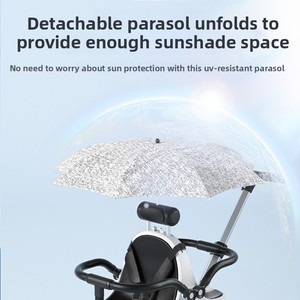 Cochecito Doble de Aleación de Aluminio para Gemelos, con Capacidad para 25 kg, Ligero, para Familias con Segundo Hijo - Product Image 4