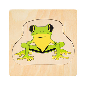 Children's Montessori Educational Animals Plants Men Women Growth Process Puzzle <strong>Wooden</strong> Baby Toys - Product Image 2