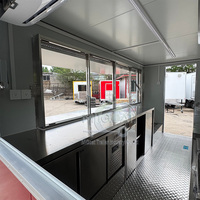 Remorque alimentaire compacte mobile clé en main avec évier, certifiée DOT, pour aéroport, fabriquée en Chine, fournisseur