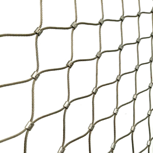 Malla de cable de barrera de zoológico de resistencia a mordeduras de fábrica de red metálica de aviario para <span class=keywords><strong>reserva</strong></span> <span class=keywords><strong>natural</strong></span> - Product Image 1
