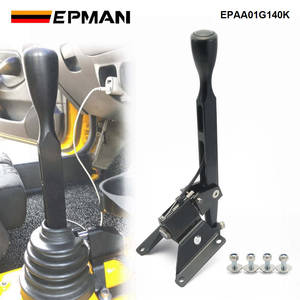 EPMAN Racing Short Shifter en aluminium noir pour BMW E12 E21 E23 E24 E28 E30 E31 E32 E34 E36 EPAA01G140K - Product Image 1