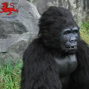 AA-020 Animatronic live tiere orang-utan kostüm und simulation gorilla kostüm für park