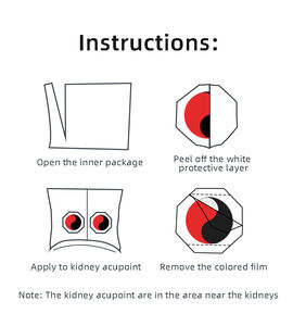 MQ Extracto de hierbas continuo transpirable piel agradable suave comodidad productos para el cuidado de la salud parche de Salud Renal - Product Image 2