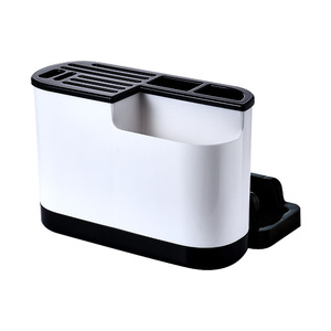 Support à couteaux multifonctionnel avec planche à découper intégrée, organisateur de rangement de cuisine sur pied, taille moyenne - Product Image 5