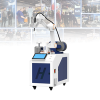 Robot de Soldadura Programable Gratuito, Cobot de 1800 mm para Vigas en I de Acero al Carbono, Brazo Automático para Construcción de Acero