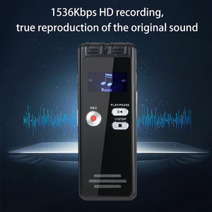 N15 Handheld Digital <strong>Voice</strong> <strong>Recorder</strong> with Speaker Mic Password Protection <strong>Voice</strong> Activated MP3 Player 1536Kbps HD Recording Stick - Product Image 6