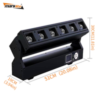Barre de lumière mobile Marslite Beam avec contrôle par pixels 12x40W, éclairage de scène à LED DMX, barre de pixels pour DJ, éclairage disco