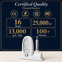 Perceuse à ongles professionnelle rechargeable 45000 tr/min, lime électrique sans fil, écran tactile LCD, équipement de salon silencieux