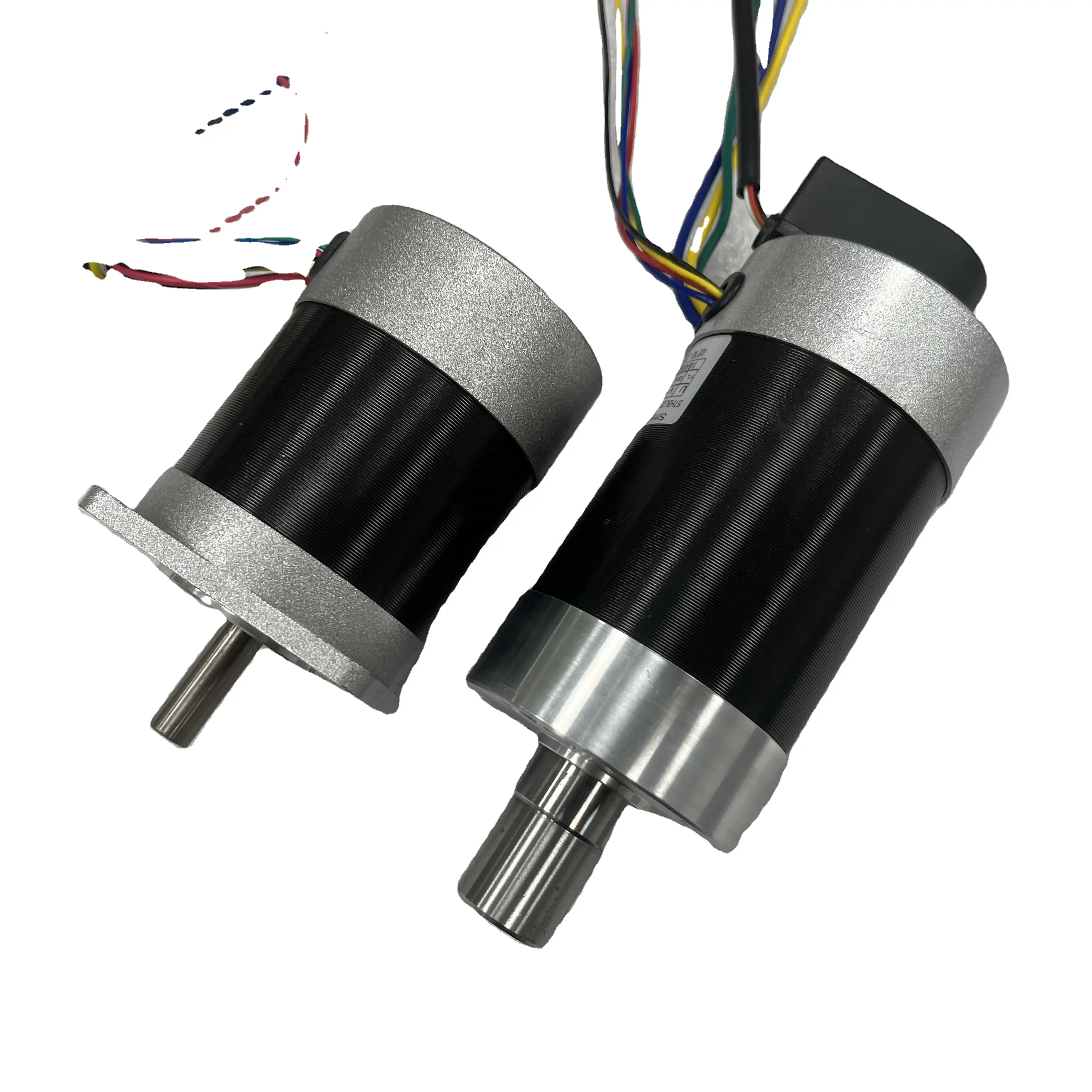 Dimensioni 57mm nema 23 57BL 3 phas Brushless Dc Motor personalizzato 30w fino a 300w opzione Controller PWM integrato Driver Gearbox Brake