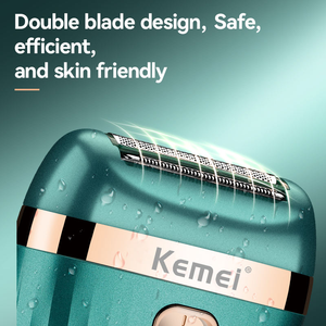 Rasoir électrique portable pour femmes <span class=keywords><strong>Kemei</strong></span> Km-393, mini appareil rechargeable pour l'épilation, épilateur électrique pour femmes - Product Image 3