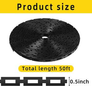 <span class=keywords><strong>ยาง</strong></span>ผูก12มม. X 15ม. <span class=keywords><strong>สาย</strong></span>พีวีซีใช้ซ้ำได้รองรับโซ่ล็อคต้นไม้สำหรับจัดการ<span class=keywords><strong>สาย</strong></span>เคเบิล - Product Image 2