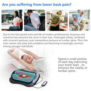 Masajeador Eléctrico Inteligente Alphay para la Espalda, con Calor y Tracción Lumbar, <span class=keywords><strong>Fisioterapia</strong></span>, Soporte Lumbar, Máquina de Masaje para la Cintura - Product Image 5