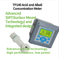 Medidor de Concentración de Ácidos y Álcalis TIMEPOWER TP1400 con Sensor Inductivo de Alta Precisión y Almacenamiento de Datos a Largo Plazo