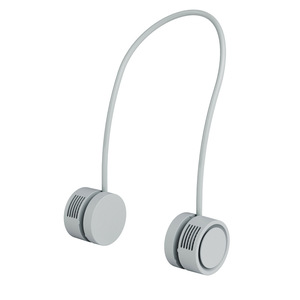 Ventilateur de cou portable, mini ventilateur personnel sans fil alimenté par batterie, ventilateur portable 118x59x42mm - Product Image 3
