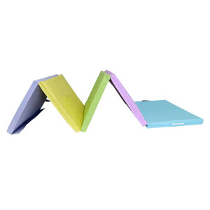 Vente en gros <span class=keywords><strong>de</strong></span> tapis d'exercice en <span class=keywords><strong>mousse</strong></span> Epe 5 plis tapis d'entraînement sportif <span class=keywords><strong>de</strong></span> gymnastique - Product Image 5