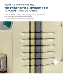 Mesin Penyegel Panas Impuls Panjang 1000mm 40 Inci Lebar <span class=keywords><strong>2</strong></span>/<span class=keywords><strong>3</strong></span> mm untuk Menyegel Kantong Plastik dan Aluminium - Product Image 3