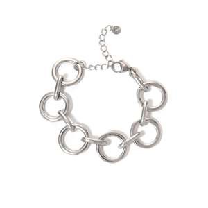 สร้อยข้อมือแฟชั่นแบบโซ่ 316L สแตนเลสสตีล ชุบทอง PVD ทนทาน ยั่งยืน - Product Image 1