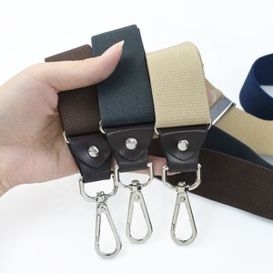 Meetee SP101 3,5*120cm accesorios de ropa para hombres adultos hebilla de gancho de 3 clips <span class=keywords><strong>con</strong></span> cabeza de cuero correa ajustable informal en forma de Y - Product Image 4