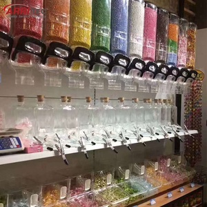 Vente en gros distributeur par gravité de céréales alimentaires en plastique de haute qualité personnalisé bac distributeur de bonbons mural - Product Image 6