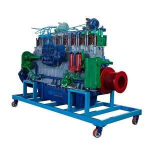 8 cylindres pour équipement éducatif de modèle anatomique de moteur marin diesel - Product Image 1