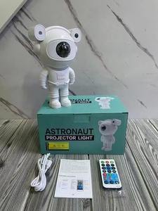 Phi Hành Gia Sao Chiếu Ánh Sáng Ban Đêm LED Đầy Sao Tinh Vân Chiếu Đèn Điều Khiển Từ Xa 360 Có Thể Điều Chỉnh Thay Đổi Độ Sáng Đảng Laser - Product Image 3