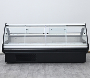 Congélateur vitrine combiné horizontal et vertical pour aliments surgelés avec thermostat numérique pour supermarché - Product Image 2