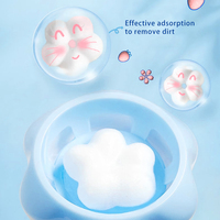Savon Moussant Hydratant pour Bébé en Forme de Fleur, Parfum Fleur de Cerisier Apaisant Naturel, Vente en Gros