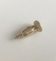 Bouton de déclenchement d'appareil photo en cuivre pur usiné sur mesure par CNC, accessoire de photographie OEM ODM avec traitement de surface