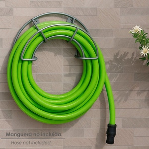 Supporto a Muro in Metallo per Tubo Flessibile 1/2 Grigio Luna - Product Image 4