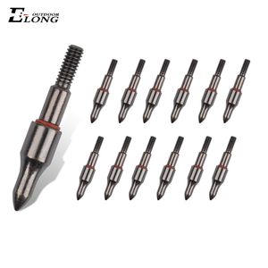 Maßgefertigte Feldspitzen 100gr Pfeilspitze mit O-Ring für 6,2mm Schaft Stahl Einschraubbare Pfeilspitzen - Product Image 1
