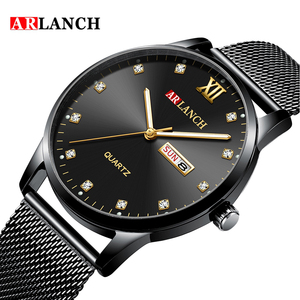 Reloj de Cuarzo para Hombre, Reloj de Pulsera de Acero Inoxidable, Reloj de Vestir Clásico, Elegante e Impermeable - Product Image 6