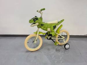 Nouveau vélo d'équilibre pour bébé de <span class=keywords><strong>12</strong></span> pouces, <span class=keywords><strong>tricycle</strong></span> dinosaure avec lumière aux roues, pneu EVA, porteur pour bébé, trotteur, vélo dinosaure - Product Image 5