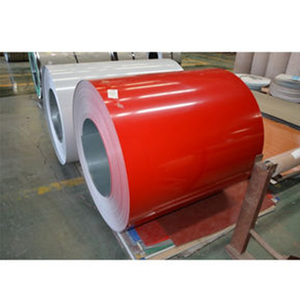 Feuille de toiture en bobine d'acier PPGI DX51 <span class=keywords><strong>Zinc</strong></span> enduit de diverses couleurs JIS/BIS/ASTM BS pulvérisé à froid pour le soudage de coupe de pliage - Product Image 2