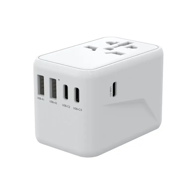 Worldplug GaN 65W PD Super Fast Charge Type C Output Wall Charger Universal Travel Adapter Manufacturer