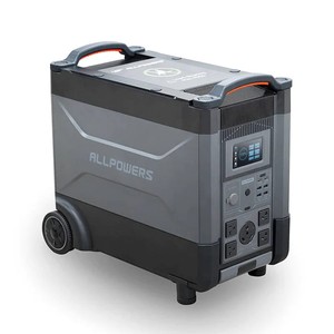 Station d'alimentation portable ALL POWER R4000, batterie LiFePO4, onde sinusoïdale pure, contrôleur MPPT, panneau solaire, charge sans fil, externe - Product Image 5