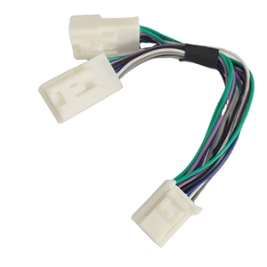 12 Pin CD değiştirici navigasyon cihazı Y Splitter kablo radyo kablo demeti Toyota için - Product Image 2