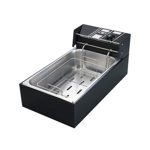 <span class=keywords><strong>Friteuse</strong></span> électrique commerciale multifonctionnelle 6L+6L de comptoir sans fumée à <span class=keywords><strong>induction</strong></span>, fabriquée à Zhongshan - Product Image 3