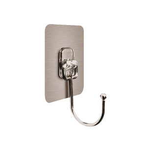 Hot Selling Waterproof Wall Hanger Heavy-Duty Adhesive Hooks <strong>Kitchen</strong> Bathroom Rust-Resistant Sticky Hooks for Hanging Wall - Product Image 6